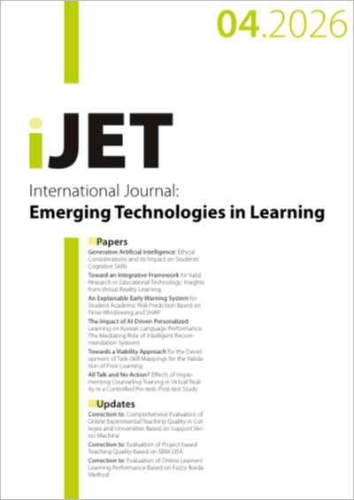 Cover iJET – Vol 21, No 04 (2026)