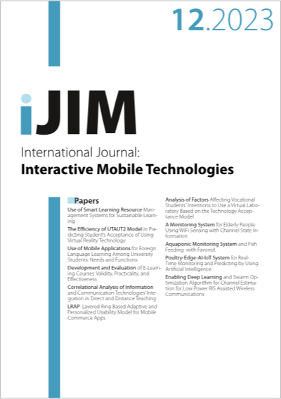 Cover iJIM Vol. 17 No. 12 (2023)