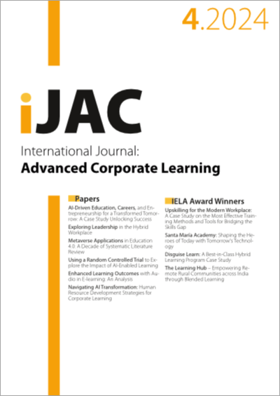 Cover iJAC, Vol. 17, No. 4, 2024