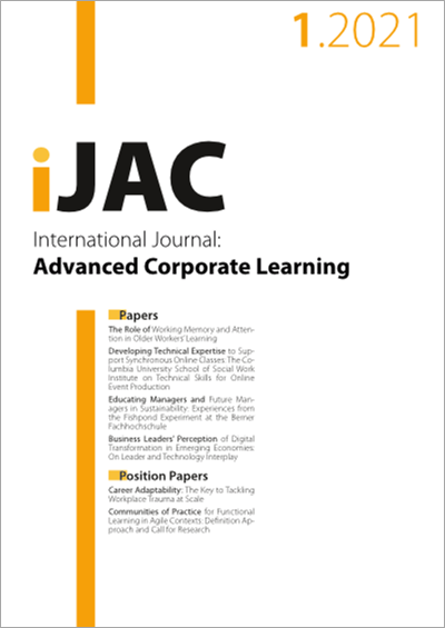 Cover iJAC Vol. 14 No. 1 (2021)