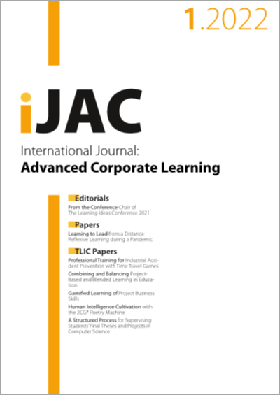 Cover iJAC Vol. 15 No. 1 (2022)