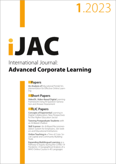 Cover iJAC Vol. 16 No. 1 (2023)