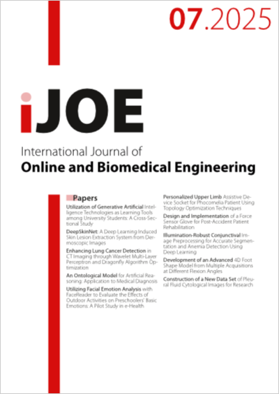 Cover iJOE – Vol 21, No 07, 2025