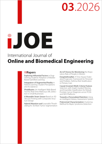 Cover iJOE – Vol 22, No 03 (2026)