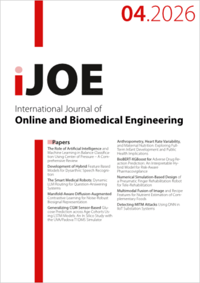 Cover iJOE – Vol 22, No 04 (2026)