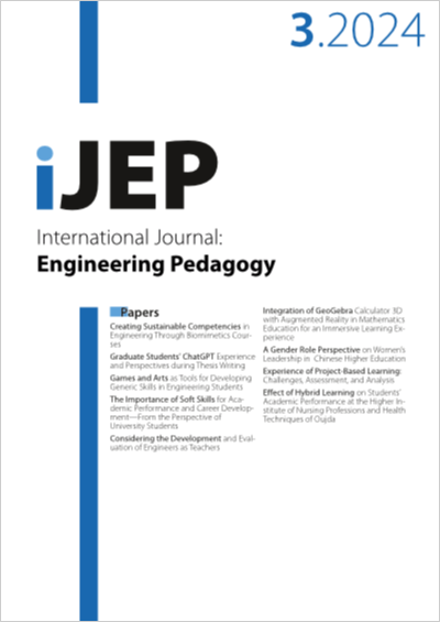 Cover iJEP – Vol 14, No 3, 2024