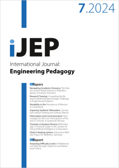 Cover iJEP – Vol 14, No 7, 2024